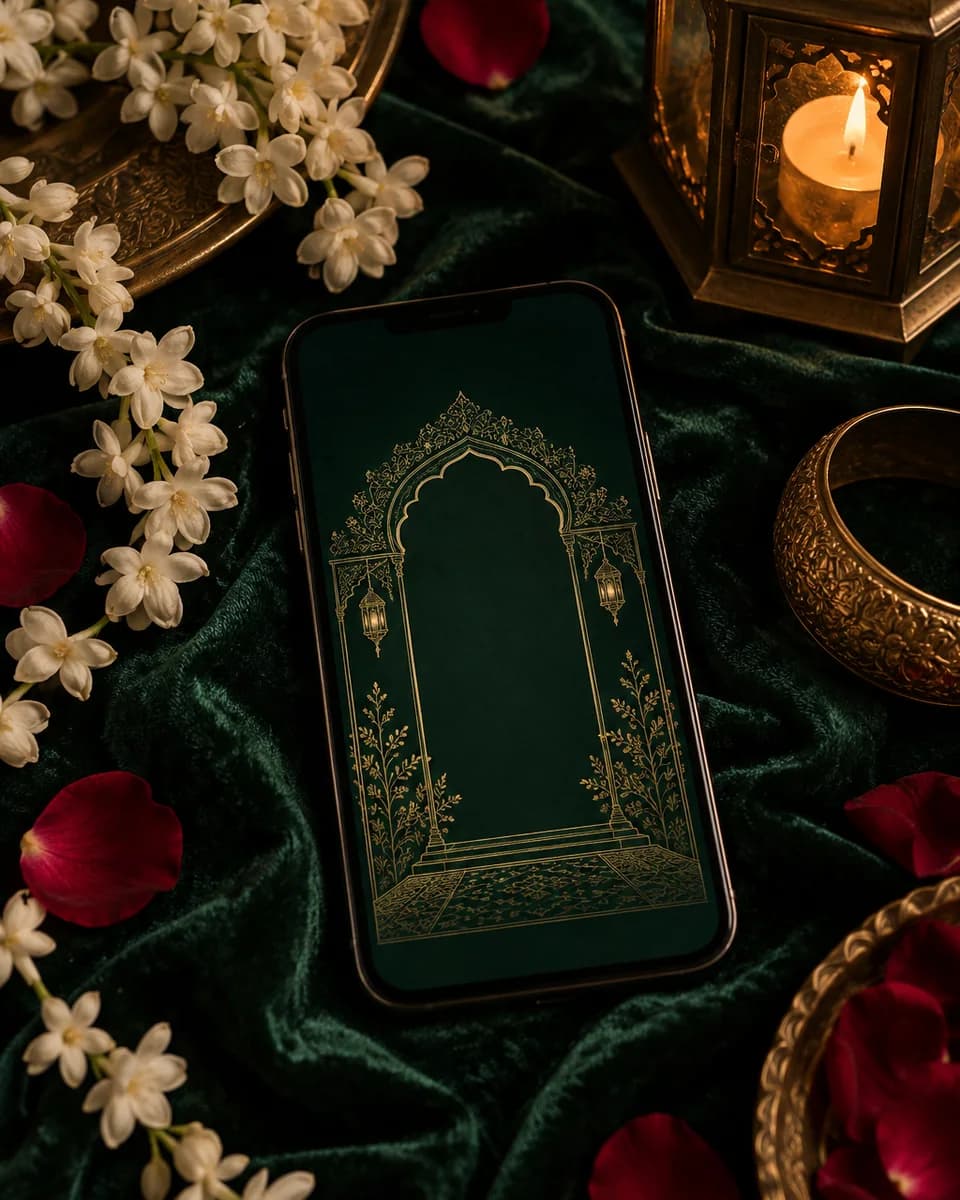 Jasmine Night invitation design