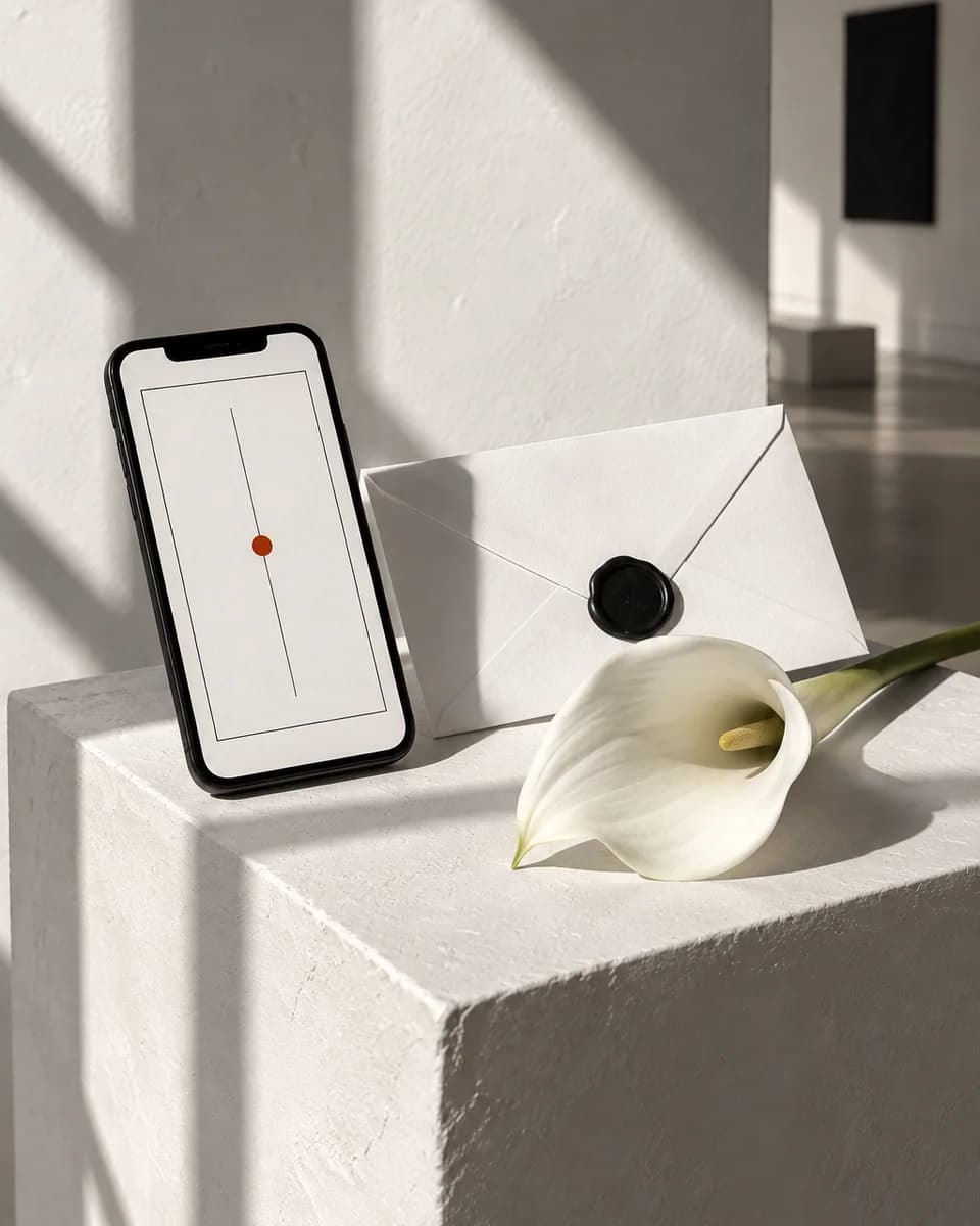 Modern Minimal invitation design